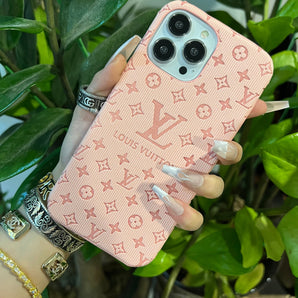 Étui de téléphone Colorful Love (rose) 