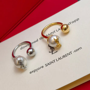 Bague ouverte Pearl Fashion 