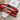 CC Women's Leather Belt (Red)