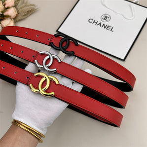 CC Damen-Ledergürtel (Rot) 