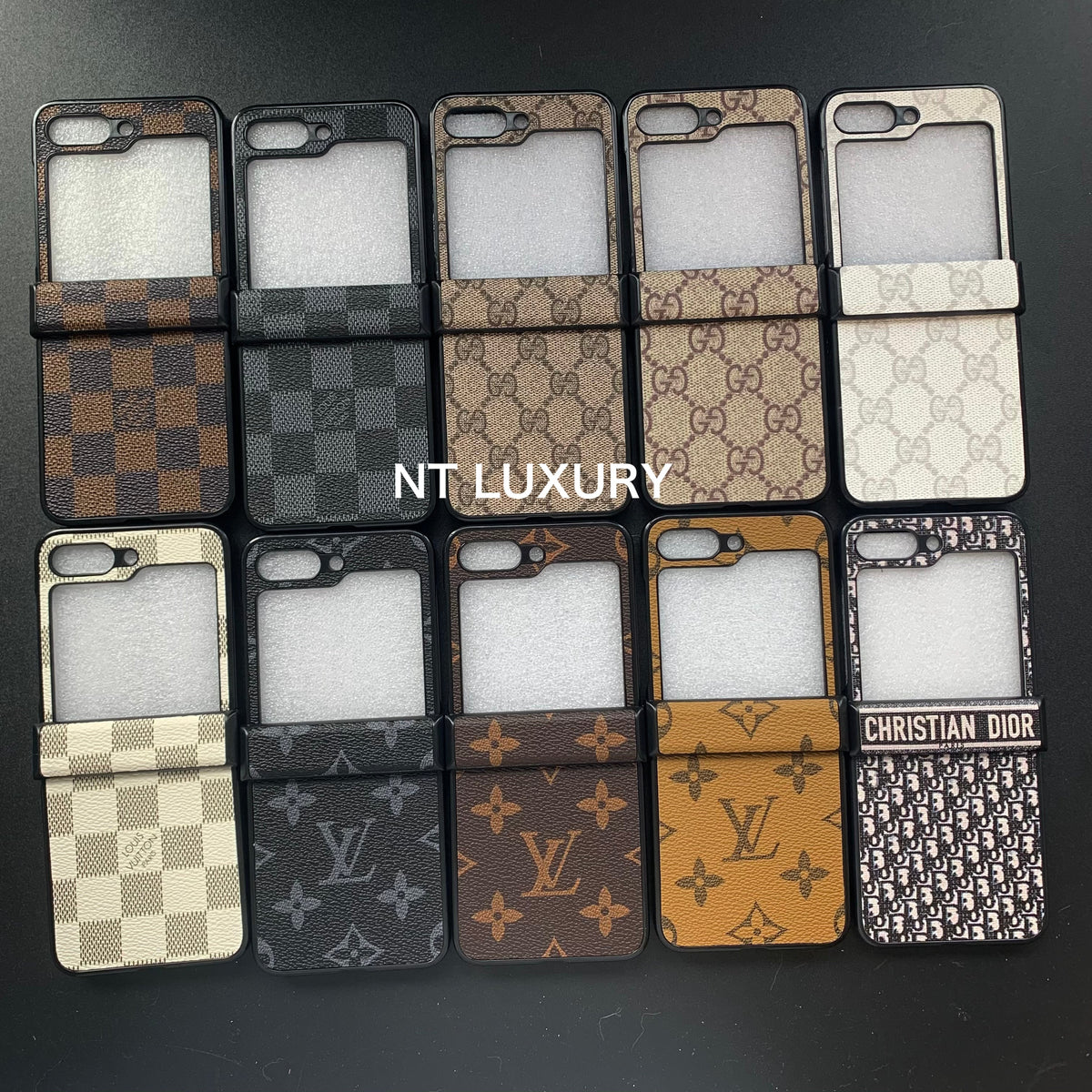 Traditional Floral Samsung Case For Z-Flip Series