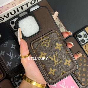 Étui de téléphone avec poche pour carte Magsafe (Big Love) 