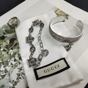 Good Silver Design Ring & Bracelet & Chain