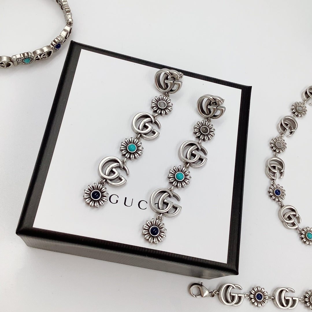 Good Daisy Design OhrRinge & Armband & Halskette 5 Set