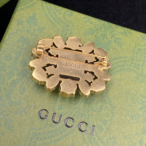 Good Diamond Girl Brooch