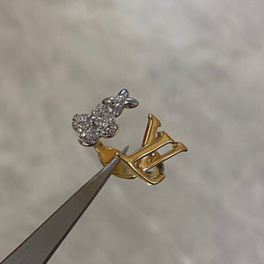Different Color Love Design Rings