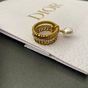 Vintage 3 Circle Ring