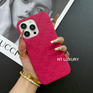 Farbenfrohe Handyhülle mit tollem Design (Magenta) 