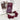 Burgundy CC Fancy Phone Case With Strap