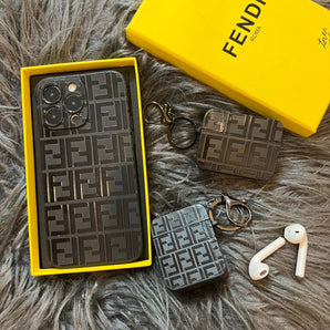 Black Trendy Phone Case (Fancy)