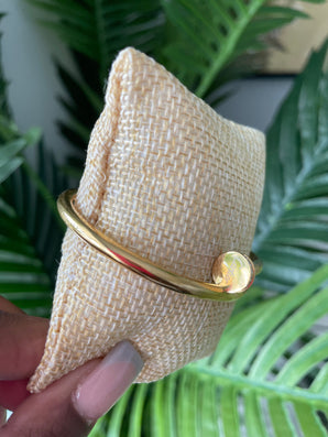 Goldenes Diamant-Nagelarmband 