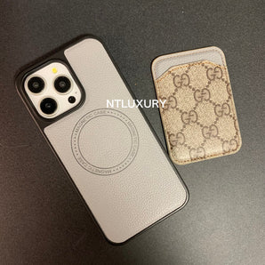 Magsafe Card Pocket Design Phone Case (Grey Good)