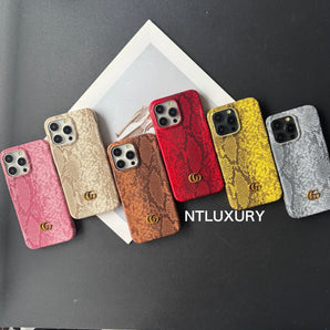 Schöne Handyhülle mit Schlangenmuster für iPhone 
