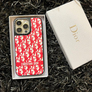 Collab X Silicone Adore Phone Case For iPhone (Red)