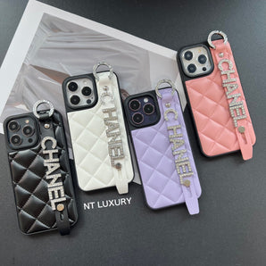 Coque Samsung à paillettes avec ceinture en C 