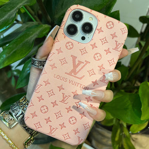 Étui de téléphone Colorful Love (rose) 