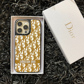 Collab X Silicone Adore Phone Case For iPhone (Gold)
