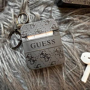Black Trendy Airpods Case (M GU)