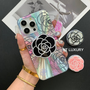 Motif laser avec fleur MagSafe iPhone 