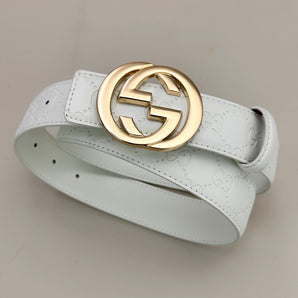 Classic Colored Good Belt (Gold Buckle)