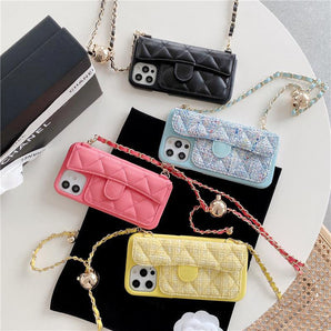 Trendy Leather card iPhone Case
