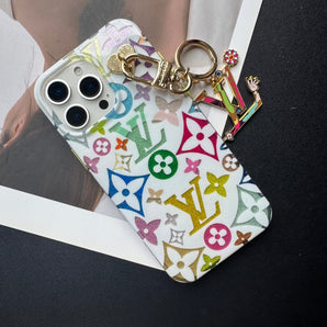 Fancy Sunflower MagSafe Phone Case with Love Chain