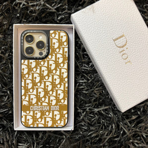 Collab X Silicone Adore Phone Case For iPhone (Gold)