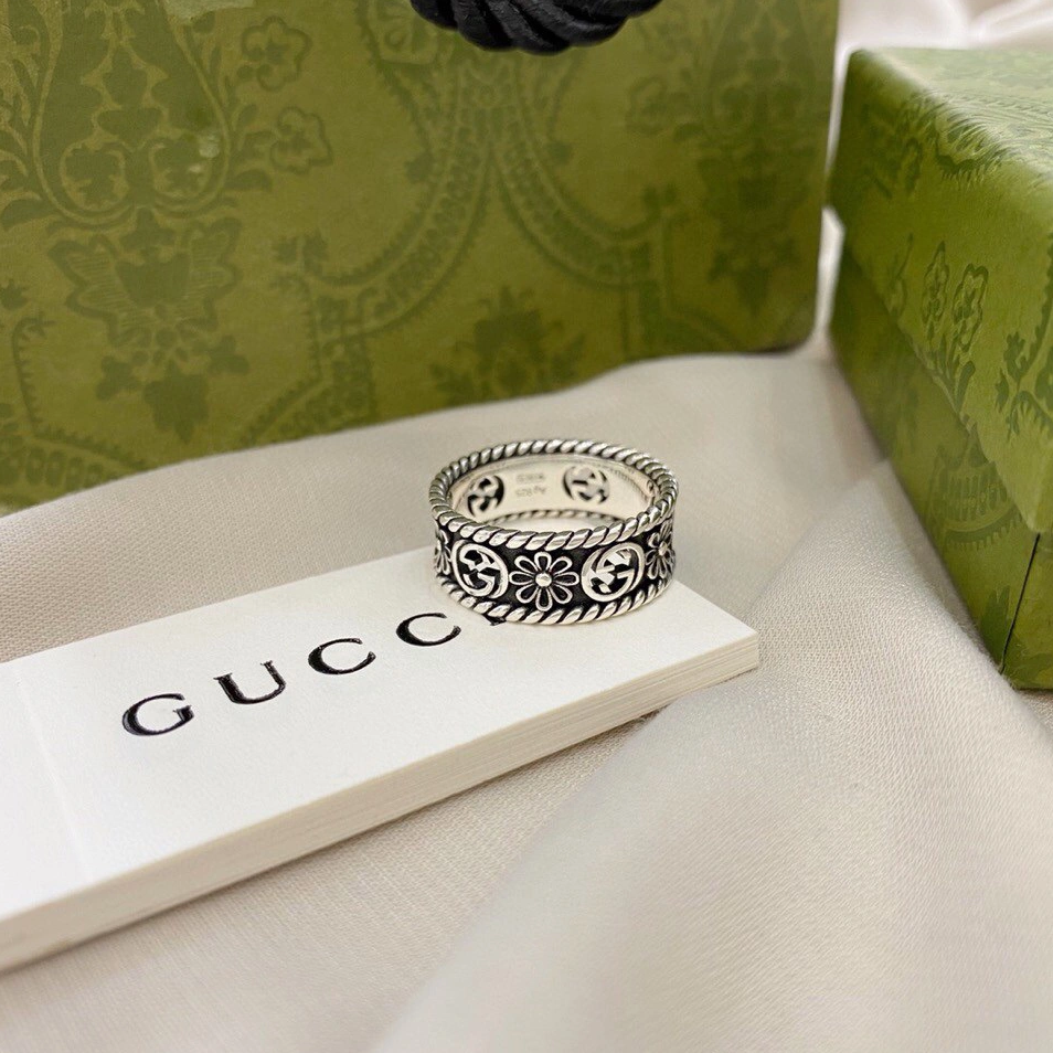 Interlocking Silber Ring