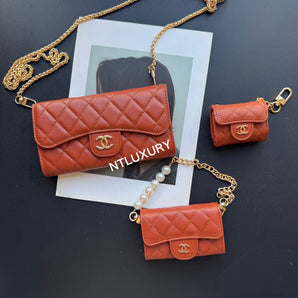 Coco Fine Wallet 3er-Set (Ocker)