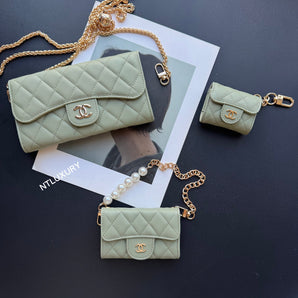 Coco Fine Wallet 3 Set (Green)