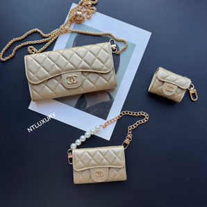Coco Fine Wallet 3 Set (Gold)