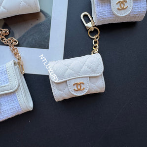 Coco Fine Wallet 5 Set (White & Patch)