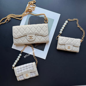 Coco Fine Wallet 3 Set ( Beige)