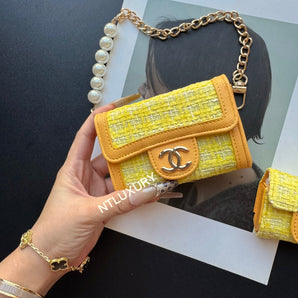 Coco Fine Wallet 2 Set (Yellow Patch)