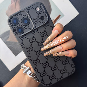 Black Trendy Phone Case ( Full G )