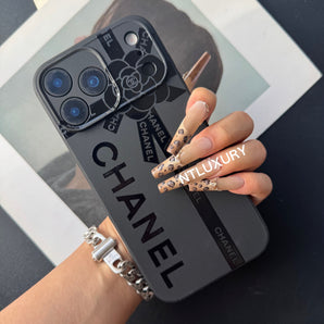 Black Trendy Phone Case ( C Gift )