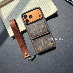 New Fancy Traditional Phone Case with Purse & Stripe (Big Love)