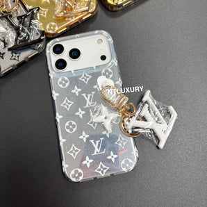 Cyber Girl Love Phone Case With Pendant