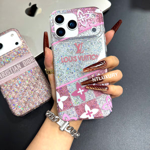 Glitter Dove & Love Phone Case