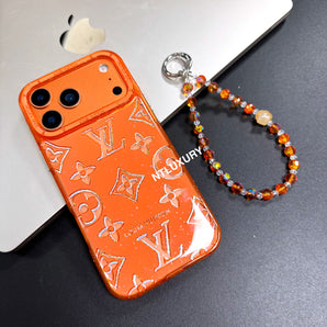 Cute Love Design Phone Case with Strap