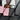Magsafe Case with Magsafe Wallet 3 Set (Black & Pink)