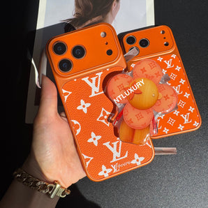 Traditionelle Juice Magsafe Hülle mit Halterung (Orange Love)