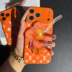 Traditionelle Juice Magsafe Hülle mit Halterung (Orange Love)