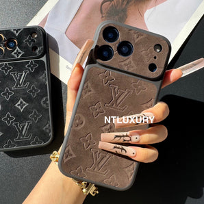 Suede Love Design Phone Case