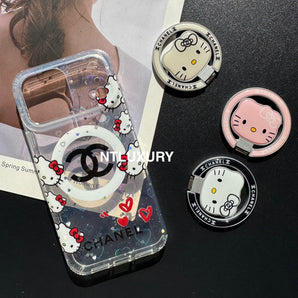 Cute Cat New Magsafe Design Phone Case With Holder