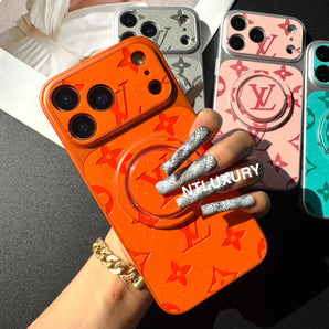 Orange Juice Glitter Love mit Magsafe-Halterung