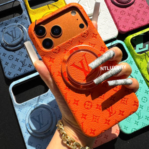 Fancy Colorful Design Phone Case with Magsafe Holder
