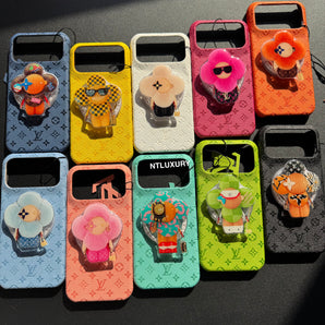 Colorful Design Phone Case with Fancy Magsafe Holder