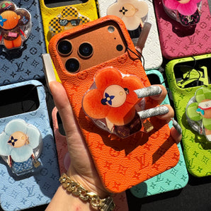 Colorful Design Phone Case with Fancy Magsafe Holder