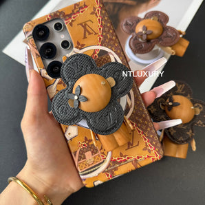Coque Samsung Vivian Floral Love avec support MagSafe 